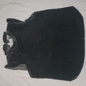 Sleeveless Ruffle Top